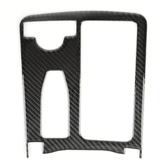 Car Left Drive Water Cup Panel Carbon Fiber Decorative Sticker for Mercedes-Benz W204 2007-2013, Water Cup Panel