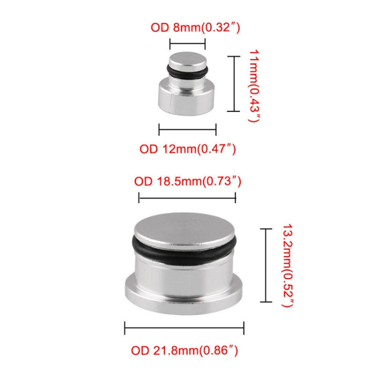 5 PCS Car Modified Inlet Manifold Swirl Flap Blanks Intake Manifold Valve Cylinder Head Screw X8R0077 / 55210202 / 55210201 for Alfa Romeo, For Alfa Romeo