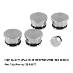 5 PCS Car Modified Inlet Manifold Swirl Flap Blanks Intake Manifold Valve Cylinder Head Screw X8R0077 / 55210202 / 55210201 for Alfa Romeo, For Alfa Romeo