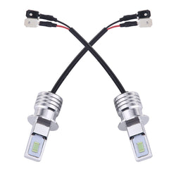 2 PCS H3 72W 1000LM 6000-6500K Super Bright Car Fog Light LED Bulbs, DC 12-24V, H3