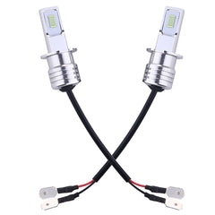 2 PCS H3 72W 1000LM 6000-6500K Super Bright Car Fog Light LED Bulbs, DC 12-24V, H3