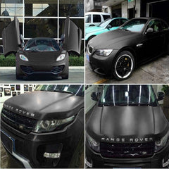 8m * 0.5m Ice Blue Metallic Matte Icy Ice Car Decal Wrap Auto Wrapping Vehicle Sticker Motorcycle Sheet Tint Vinyl Air Bubble Sticker, 8m * 0.5m