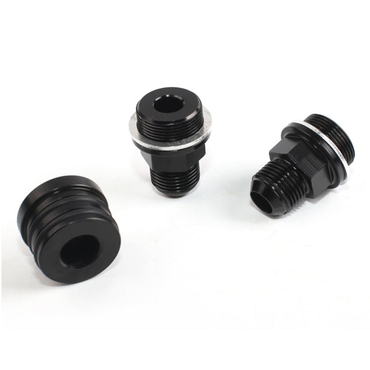 M28~10AN Black Engine Rear Block Breather Fitting Adapter for Honda Oil Catch Can B16 B18C, For Honda Oil Catch Can B16 B18C