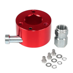 Universal Aluminum Car Steering Wheel Quick Release Disconnect Hub 3/4 inch Shaft Size