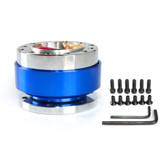 Universal 60mm Car Steering Wheel Quick Release HUB Racing Adapter Snap Off Boss Kit
