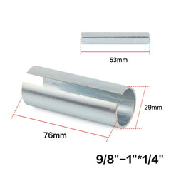1 inch to 9/ 8 inch Gas Engine Pulley Crank Shaft Sleeve Adapter Predator with 1/4 inch Keystock, AP20