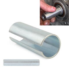 1 inch to 9/ 8 inch Gas Engine Pulley Crank Shaft Sleeve Adapter Predator with 1/4 inch Keystock, AP20