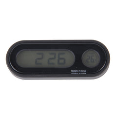 Multi-Function Digital Temperature Thermometer Clock LCD Monitor Battery Meter Detector Display, Digital Temperature Thermometer