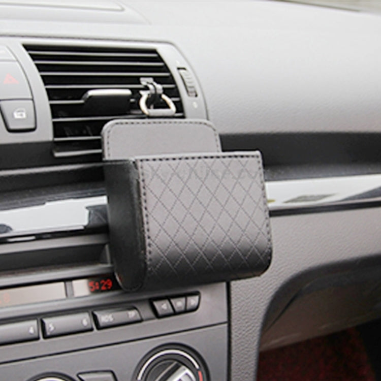 Car Air Vent Mobile Cellphone Pocket Bag Pouch Box Storage Organizer Carrying Case