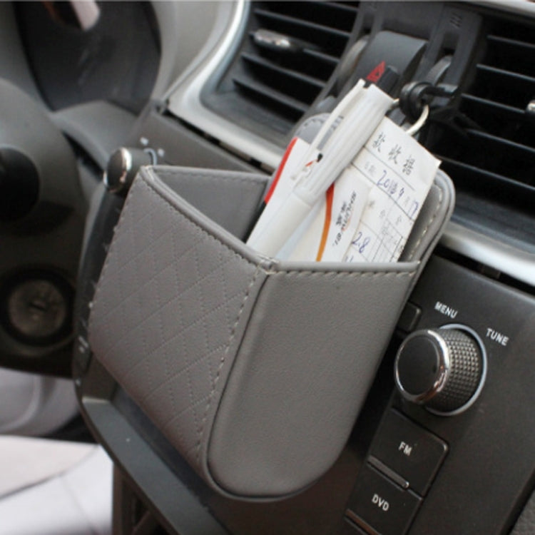 Car Air Vent Mobile Cellphone Pocket Bag Pouch Box Storage Organizer Carrying Case