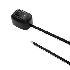 1m Jtron Car DIY Switch Drop Button Switch off / on DC 12 V for Fog Lights, DRL, LED Strips, 1m