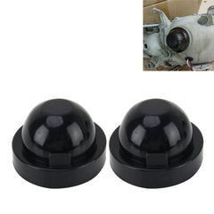 2 PCS K90 Universal Car LED Headlight HID Xenon Lamp Silicone Dust Cover Seal Caps Car Dust Cover Waterproof Dustproof Sealing Headlamp Cover for Car Retrofit, Inner Diameter: 9cm, Inner Diameter: 9cm