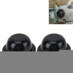 2 PCS K95 Universal Car LED Headlight HID Xenon Lamp Silicone Dust Cover Seal Caps Car Dust Cover Waterproof Dustproof Sealing Headlamp Cover for Car Retrofit, Inner Diameter: 9.5cm, Inner Diameter: 9.5cm