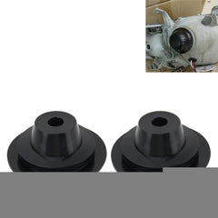 2 PCS Universal Car LED Headlight HID Xenon Lamp Silicone Dust Cover Seal Caps LED Headlight Seal Dust Seal Cover Dust Cover for H1 H3 H7 H11 / H8 9005 / 9006, For H1 H3 H7 H11 / H8 9005 / 9006