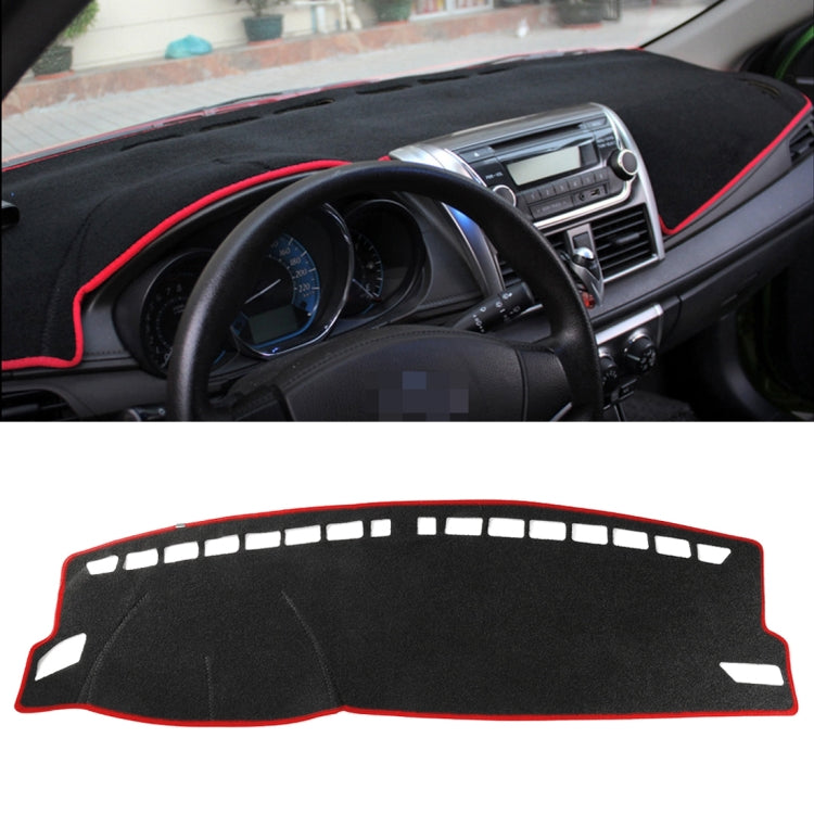Left-hand Drive Dark Mat Car Dashboard Cover Car Light Pad Instrument Panel Sunscreen Car Mats for Volkswagen Lavida 2018~2019 Year (Please note the model and year), For Volkswage(Red), For Volkswage(Black)