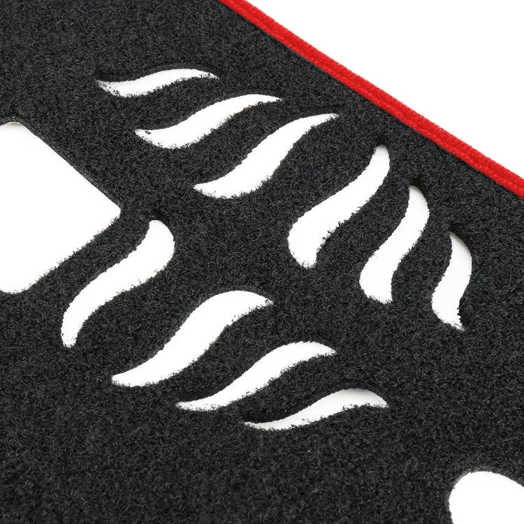 Left-hand Drive Dark Mat Car Dashboard Cover Car Light Pad Instrument Panel Sunscreen Car Mats for Land Rover Discovery 4, Please note the model and year, For Land Rover