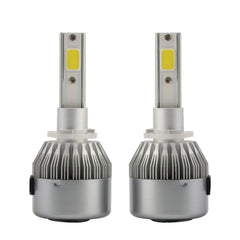2pcs 880/881 18W 1800LM 6000K Waterproof IP68 Car Auto LED Headlight with 2 COB LED Lamps, DC 9-36V, 880/881