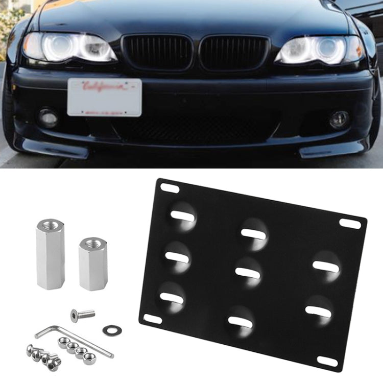 Car Front Bumper Tow Hook License Plate Mounting Bracket Holder for BMW F Series, For BMW F Series