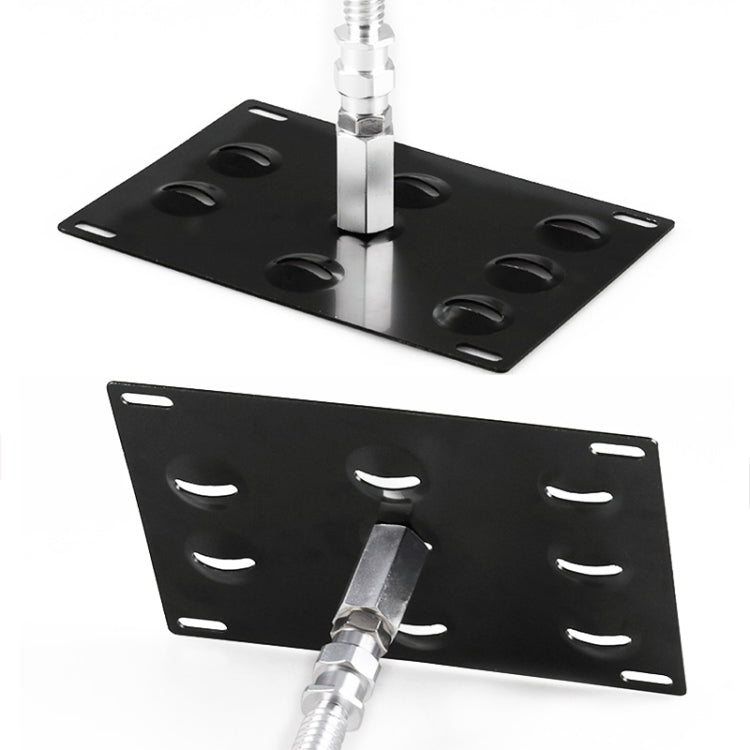 Car Front Bumper Tow Hook License Plate Mounting Bracket Holder for Toyota Yaris, For Toyota Yaris