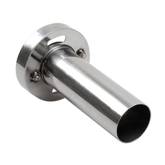 4 inch Universal Car 304 Stainless Steel Exhaust Pipe Muffler Unadjustable Tail Muffler Tip , 4 inch Unadjustable