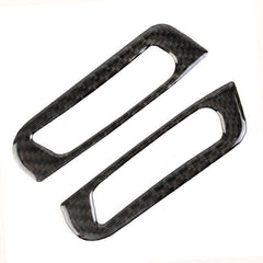 2 PCS Car A Column Air Outlet Carbon Fiber Decorative Sticker for Jeep Grand Cherokee, Air Outlet
