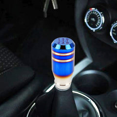 Universal Car Gear Shift Knob Modified Car Gear Shift Knob 5 Speed Manual Auto Transmission Shift Lever Knob Colorful Gear Knobs, Size: 8.2x3.5cm (5 Speed)