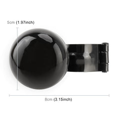 Car Universal Steering Wheel Spinner Knob Auxiliary Booster Aid Control Handle Car Steering Wheel Booster Wheel Strengthener Auto Spinner Knob Ball, Car Steering Wheel Spinner Knob (Black)
