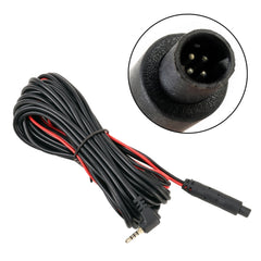 5.5m Universal Car 4P Reversing Camera Extension Cord Rearview Mirror Vehicle Traveling Data Recorder Video Conversion with Plug, 5.5m (4P) with Plug