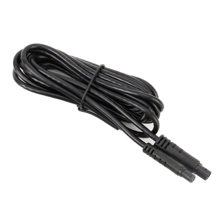 2m Universal Car 5P Reversing Camera Extension Cord Rearview Mirror Vehicle Traveling Data Recorder Video Conversion without Plug, 2m