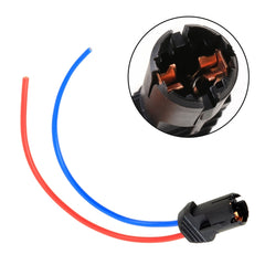 T10 Halogen Lamp Bulb Holder Base with Wire, T10 Halogen Lamp