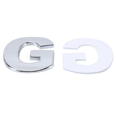 Car Vehicle Badge Emblem 3D English Letter Self-adhesive Sticker Decal, Size: 4.5*4.5*0.5cm, G, R, H, S, I, T, A, J, U, Y