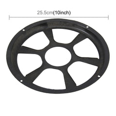 10 inch Universal Car Horn Cover Black Round Horn Cover Horn Round Cover, Size: 10 inch