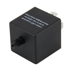 CF13 JL-02 Flasher for LED Auto Car-styling 3-Pin LED Turn Signal Adjustable Frequency Car Flasher Relay Fix Hyper Flash General Lamp-LED Light Relay for Japanese Car, Adjustable Frequency