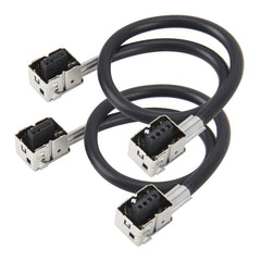 2 PCS Universal D3 HID Xenon Bulb Converter Cable Adapter D3 Adapter HID Socket Plug Adapter Bulb Wire Connector Wire for Ballast Hid, D3