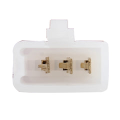 Car Truck Boat Switch Toggle Light Switch 3Pins DC12/24V Car Auto Universal DIY 3 Pin Drop-shaped Switch OFF-ON Push Button with Red and Green Indicator Light, Cable Length: 90cm, Button 3