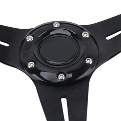 35cm PU Racing Sport Hand Wheel Car Modified Steering Wheel