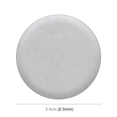 4 PCS Car-Styling France Flag Pattern Metal Wheel Hub Decorative Sticker, Diameter: 5.8cm, France Flag