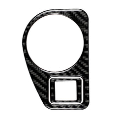 Car Carbon Fiber Headlight Switch Panel Decorative Sticker for Volkswagen Golf 7 2013-2017, Left Drive, Headlight Switch Panel