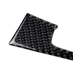 Car Carbon Fiber Gear Position Panel Frame Decorative Sticker for Volkswagen Golf 7 2018-, without Hole and Start and Stop, Left Drive, Gear Position