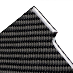 Car Carbon Fiber Cigarette Lighter Decorative Sticker for Volkswagen Golf 7 2013-2017, Cigarette Lighter