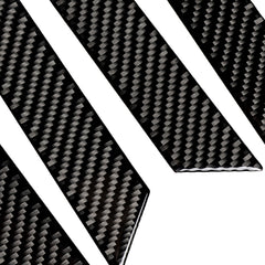Car Carbon Fiber Door Handle Decorative Sticker for Volkswagen Golf 7 2013-2017, Door Handle