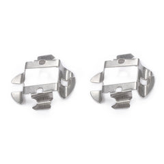 1 Pair H7 Xenon HID Headlight Bulb Base Retainer Holder Adapter for Audi A6 / Ford Flying / Outlander / BMW 760 / BMW Brilliance / Mercedes-Benz R350 / Europa, TK-026