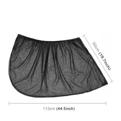 2 PCS Car Rear Window Net Yarn Sunscreen Insulation Window Sunshade Cover, Size: 113*50cm, Size: 122*70cm