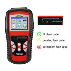 KONNWEI KW830 OBDII / CAN Car Auto Diagnostic Scan Tools  Auto Scan Adapter Scan Tool  Supports 8 Languages and 6 Protocols (Can Also Detect Battery and Voltage, Only Detect 12V Gasoline Car), KW830