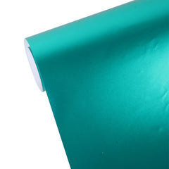5m * 0.5m Ice Blue Metallic Matte Icy Ice Car Decal Wrap Auto Wrapping Vehicle Sticker Motorcycle Sheet Tint Vinyl Air Bubble Free, 5m * 0.5m