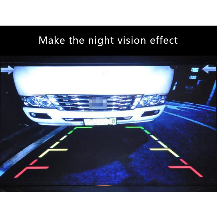 656×492 Effective Pixel HD Waterproof 4 LED Night Vision Wide Angle Car Rear View Backup Reverse Camera for 2013-2017 Version Mazda CX-5/2010-2011 Version Mazda CX-7, CX-7/CX-5