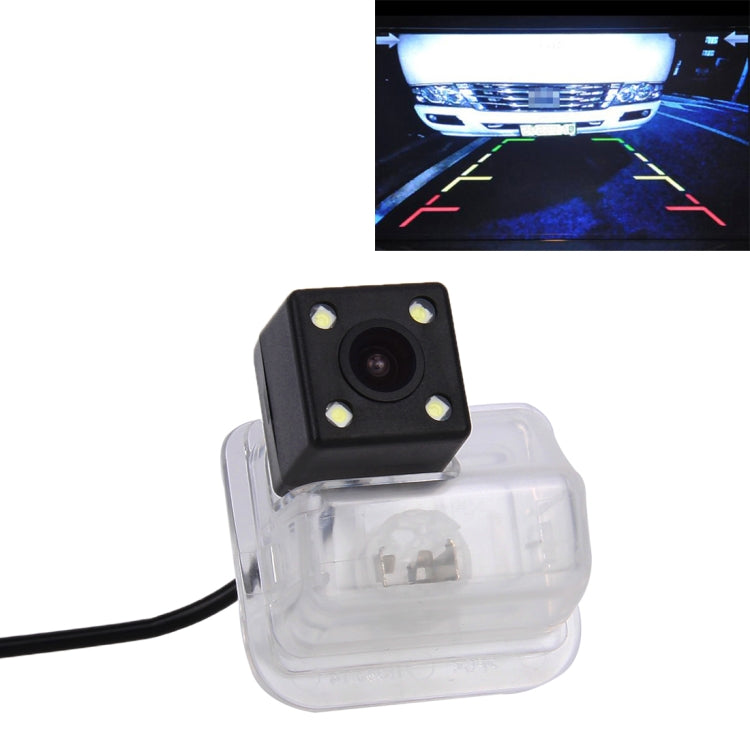 656×492 Effective Pixel HD Waterproof 4 LED Night Vision Wide Angle Car Rear View Backup Reverse Camera for 2013-2017 Version Mazda CX-5/2010-2011 Version Mazda CX-7, CX-7/CX-5