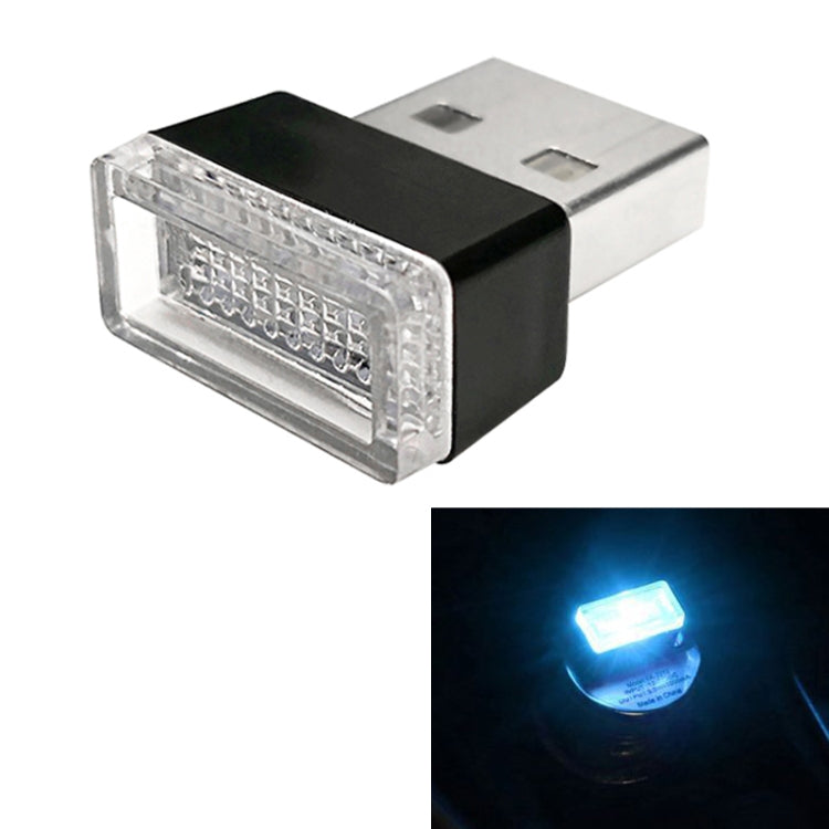 Universal PC Car USB LED Atmosphere Lights Emergency Lighting Decorative Lamp, Blue Light, Pink Light, Green Light, Red Light, Yellow Light, Ice Blue