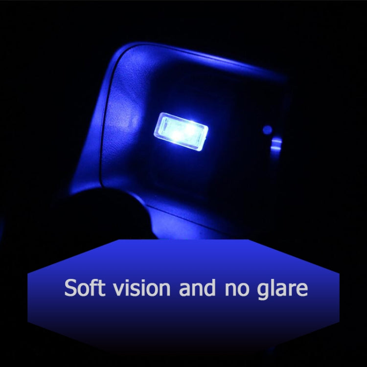 Universal PC Car USB LED Atmosphere Lights Emergency Lighting Decorative Lamp, Blue Light, Pink Light, Green Light, Red Light, Yellow Light, Ice Blue