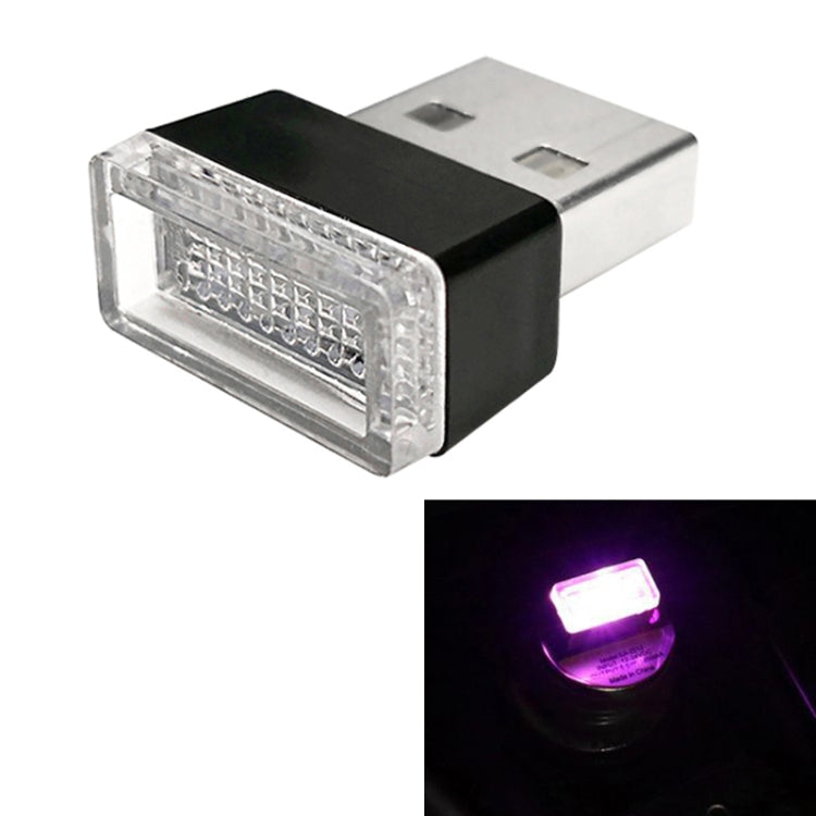 Universal PC Car USB LED Atmosphere Lights Emergency Lighting Decorative Lamp, Blue Light, Pink Light, Green Light, Red Light, Yellow Light, Ice Blue